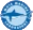A blue circular badge showing a marlin